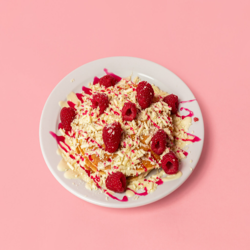 Raspberry Rush Pancake 